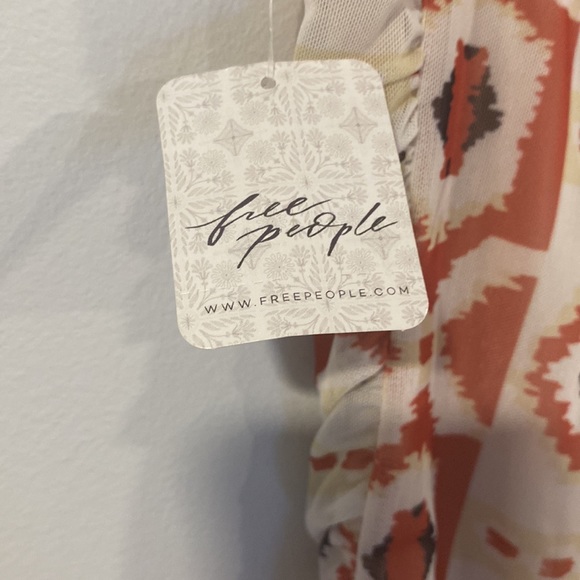 FREE PEOPLE Romi Ruched Geometric Mini Skirt Size XS - Picture 9 of 10